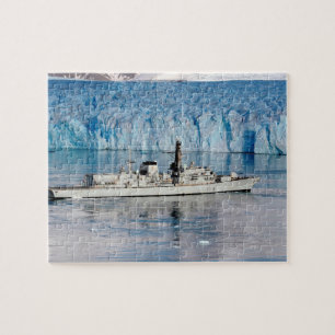 HMSポートランド王室のな海軍フリゲート艦 ジグソーパズル