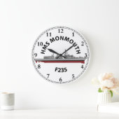 HMSモンマス - F235 - タイプ23 大型時計 ラージ壁時計 (ホーム)