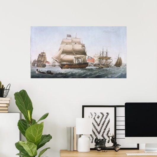 HMS勝利、1806年 ポスター (ホームオフィス)