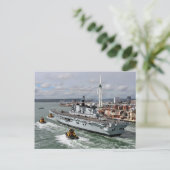 HMS高名ヴィンテージ航海の航空母艦 ポストカード (スタンド正面)