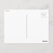 HMS高名ヴィンテージ航海の航空母艦 ポストカード (裏面)