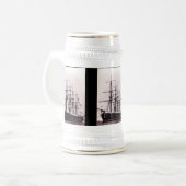 HMS Agincourt 1865年 ビールジョッキ (正面左)