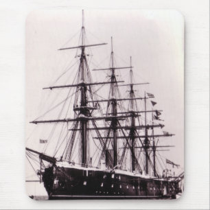 HMS Agincourt 1865年 マウスパッド