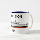 HMS Albion、orig設定、 ツートーンマグカップ (正面右)