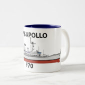 HMS Apollo、Orig設定 ツートーンマグカップ (正面右)