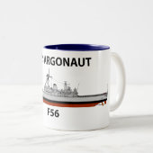 HMS Argonautt、seacat ツートーンマグカップ (正面右)