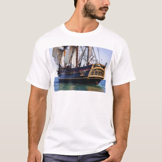 HMS Bounty Tall船 Tシャツ (正面)