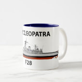 HMS Cleopatra、seacat ツートーンマグカップ (正面右)