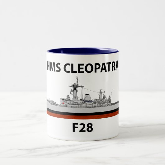 HMS Cleopatra、seacat ツートーンマグカップ (中央)