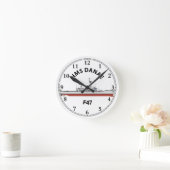 HMS DANAE - F47 - LEANDER ORIG ラウンド壁時計 (ホーム)