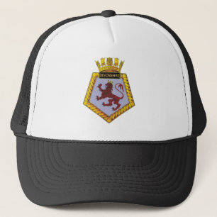 HMS Devonshireのバッジ キャップ