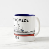 HMS Diomede、orig設定 ツートーンマグカップ (正面右)