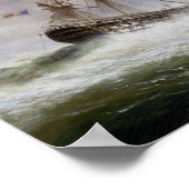 HMS Endymionは2デッカーフランスのヴィンテージの救助活動 ポスター (角)