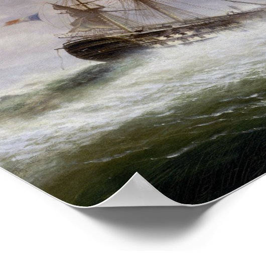 HMS Endymionは2デッカーフランスのヴィンテージの救助活動 ポスター (角)