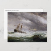 HMS Endymionは2階のフランスのヴィンテージを救う ポストカード (正面/裏面)