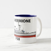 HMS Hermioneの設定 ツートーンマグカップ (正面右)