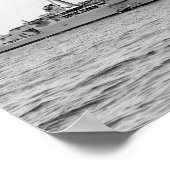 HMS Hoodポスター16.5インチx 11インチ ポスター (角)