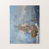 HMS Lively 1804 ジグソーパズル (縦)