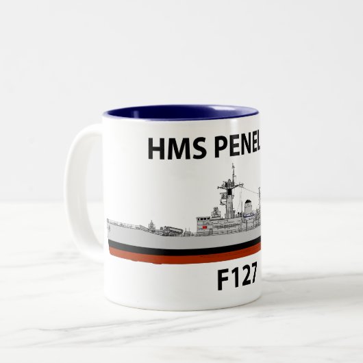 HMS Penelope、seacat ツートーンマグカップ (正面左)