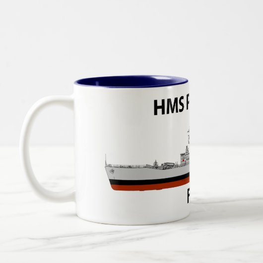 HMS Penelope、seacat ツートーンマグカップ (左)