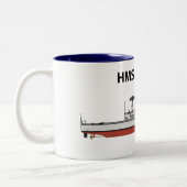 HMS Phoebe、orig config、 ツートーンマグカップ (左)