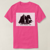 HMS Pickle bw Tシャツ (デザイン正面)