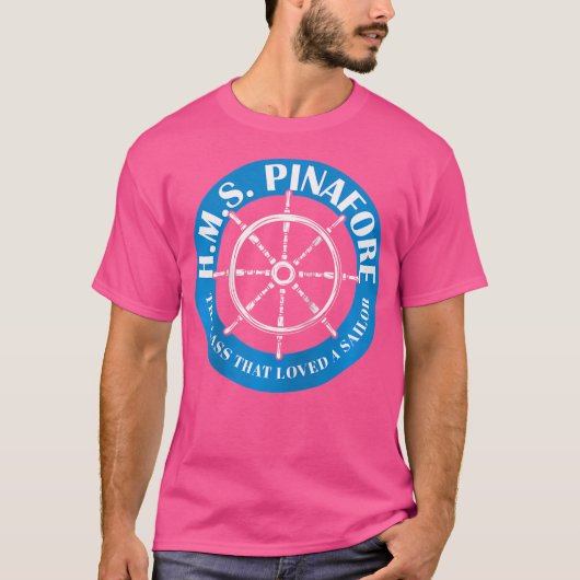 Hms Pinafore GilbertとSullivan Opera Operetta G Tシャツ (正面)