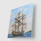 HMS Surprise Acrylic Wall Clock スクエア壁時計 (傾斜)