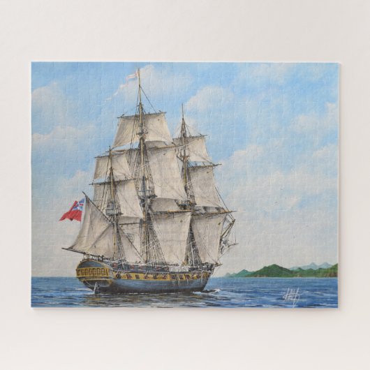 HMS Surprise Jigsaw puzzle ジグソーパズル (横)