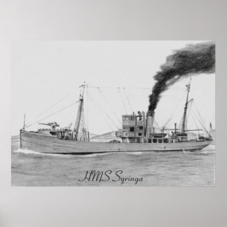 HMS Syringaポスター ポスター
