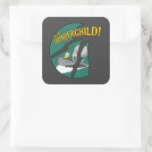 HMS Thunderchildと火星間の戦い スクエアシール (バッグ)