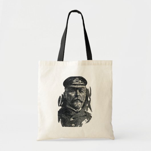 HMS Titanicのジョン・スミス船長 トートバッグ (正面)
