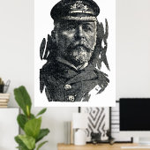 HMS Titanicのジョン・スミス船長 ポスター (ホームオフィス)