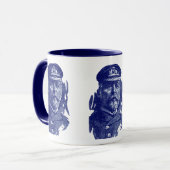 HMS Titanicのジョン・スミス船長 マグカップ (正面左)