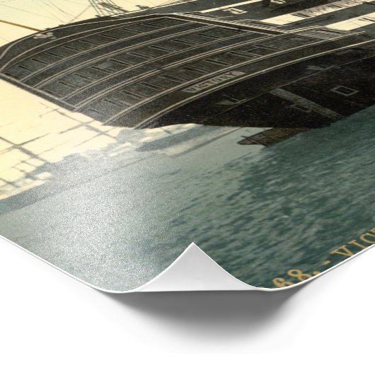 HMS Victory フォトプリント (角)