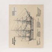 HMS Victory – 船舶設計計画SD ジグソーパズル (縦)
