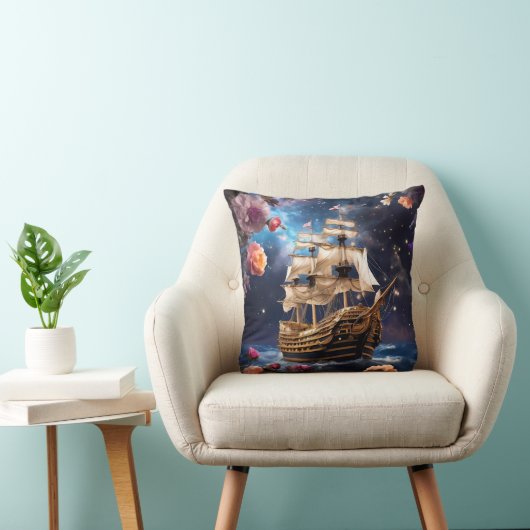 HMS Victory Lord Nelsons Ship クッション (椅子)