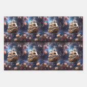 HMS Victory Lord Nelsons Ship ラッピングペーパーシート (正面3)