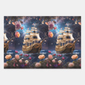 HMS Victory Lord Nelsons Ship ラッピングペーパーシート (正面)