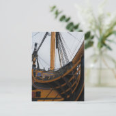 HMS VICTORY - PORTSMOUTH - UK – ネルソンの軍艦 ポストカード (スタンド正面)
