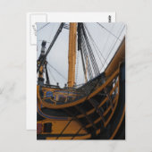 HMS VICTORY - PORTSMOUTH - UK – ネルソンの軍艦 ポストカード (正面/裏面)