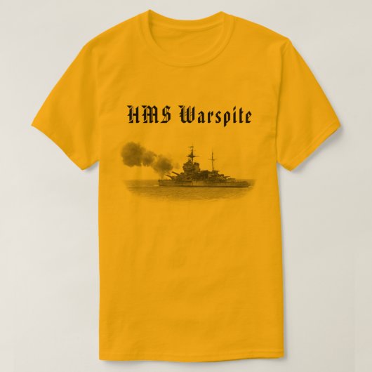 HMS Warvatle 03 Tシャツ (デザイン正面)