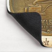 HMVの勝利者、ベルトの留め金 マウスパッド (コーナー)