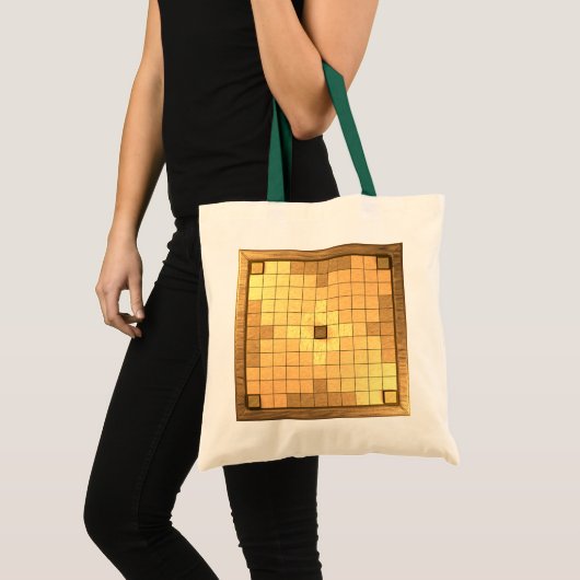 Hnefatafl板 トートバッグ (正面(商品))