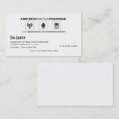 HNMトム 名刺 (正面/裏面)