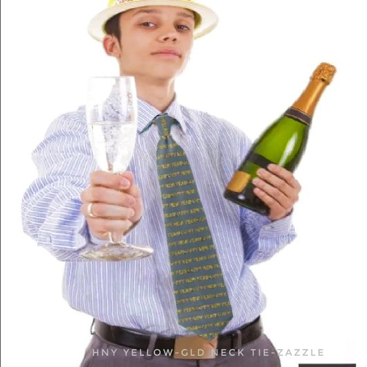 HNYイエローゴールド製ネックタイ ネクタイ