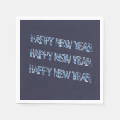 HNY – ブルーダイヤモンド スタンダードカクテルナプキン (正面)