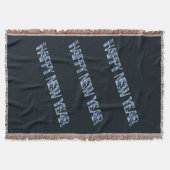 HNY – ブルーダイヤモンド スローブランケット (正面)