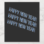 HNY – ブルーダイヤモンド ワインラベル (シングルラベル)