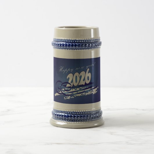 HNY 2026 ビールジョッキ (中央)